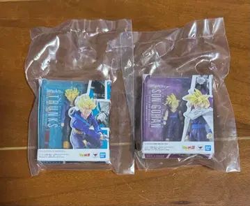 드래곤볼 가챠 미니어처 컬렉션 sh 피규아트 2체 세트