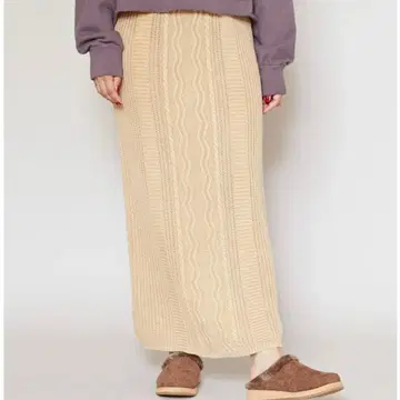 kahiko 리케 코튼 니트 스커트