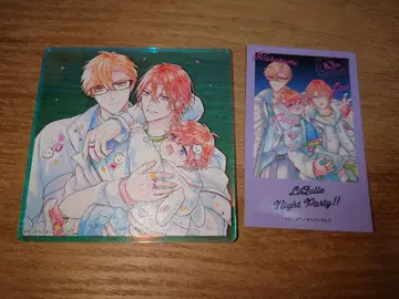 LiQulle 카페 둘이서 아빠 시작했습니다 특전 코스터 카드 세트