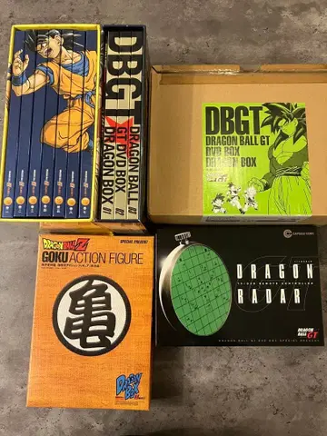 드래곤볼 GT DVD BOX & Z DVD BOX