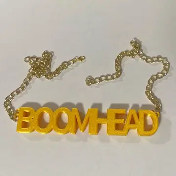 맥스 목걸이 [BOOMHEAD] 코스프레 은하 특급 밀키 웨이