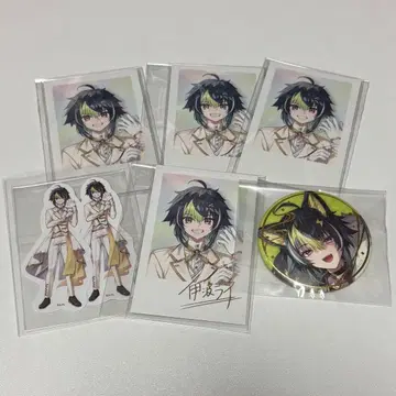 이하 라이 캔뱃지 요괴만화 6주년 폴라로이드