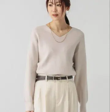 새상품 글로벌 워크 멜티 V넥 풀오버