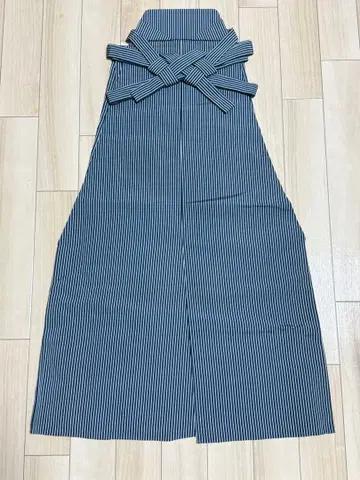 시마이바카마 줄무늬 바카마 노가쿠 우마노리 하카마 일본 의류 의장