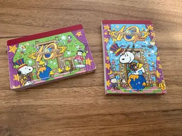 USJ 유니버셜 10주년 메모장 스누피