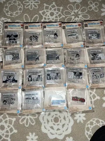 제일복권 드래곤볼 H상 MOKUJI 스탠드 & 로고 블록 세미 컴프