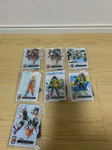 드래곤볼 1번 복권 40주년 제2탄 F상 아크릴 스탠드 7종