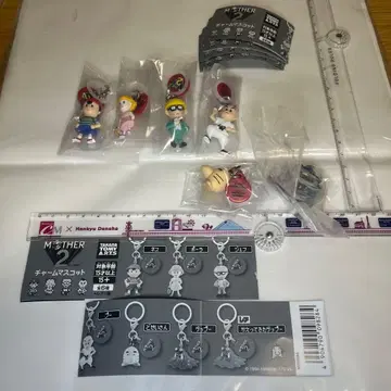 MOTHER 2 캐릭터 키링 6개 세트