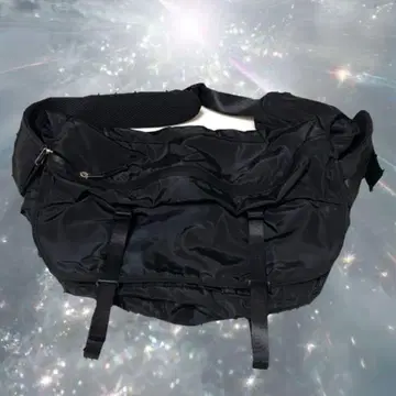 JEANASIS 발수 로고 메신저 백