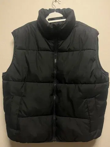 RUBIK 블랙 다운 베스트 M