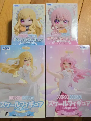 GIGO 한정판 HIMEHINA 스케일 피규어 SD 피규어 4종