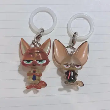 주토피아 메지루시 액세서리 닉 피닉 2점 묶음 판매