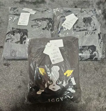 죠죠의 기묘한 모험 기모 트레이닝복 팬츠 이기 후드티 LL 시마무라