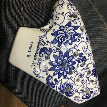 정가 15만! 오오사와 트리플 오카리나 TA 도자기 알토 C관