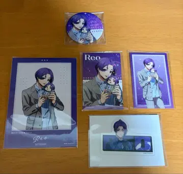 블루 록 다코 시리즈 미카게 레오 캔뱃지 홀로그램 카드 특전