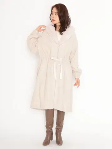 SNIDEL 레이디 모즈 코트 롱