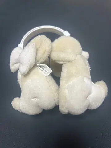 미니형 귀도리 화이트