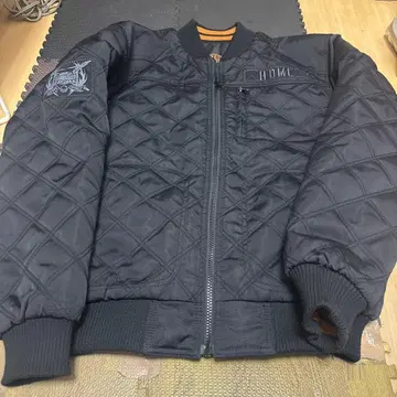 Harley-Davidson 봄버 리버서블 자켓 블랙