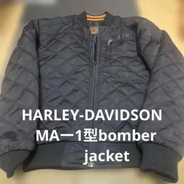 Harley-Davidson 봄버 리버서블 자켓 블랙