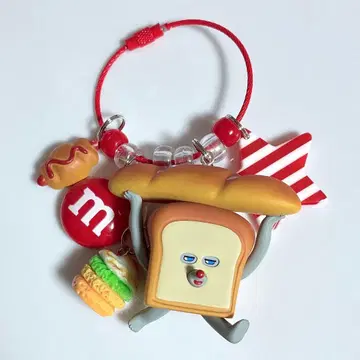 우르르 키링 우르르 가챠가챠 빵 도둑에게