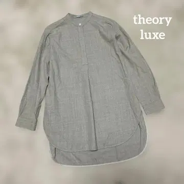[새상품급] Theory luxe 풀오버 롱 셔츠 블라우스 38