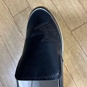 통굽 슬립온 블랙