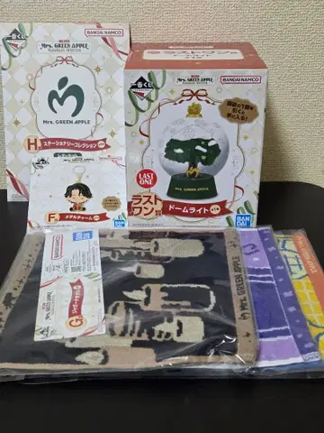 Mrs. GREEN APPLE 제일복권 묶음 판매 6점