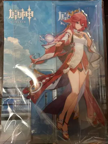 원신 스카이트리 콜라보 아크릴 스탠드 아에 미코