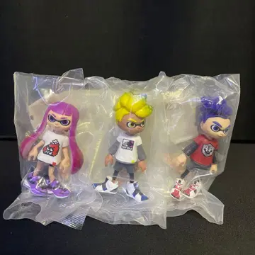 닌텐도 스프라툰 옷 갈아입히기 기어 컬렉션 오징어 걸 보이