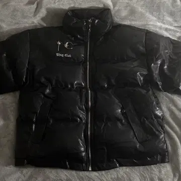 Thus Club 블랙 다운 자켓