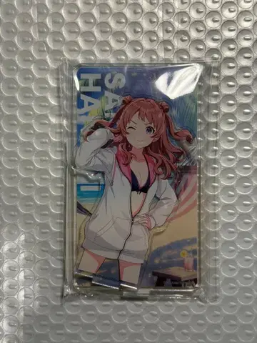 학마스 2층 아크릴 스탠드 너와 세미 블루 하나미 사키 아크릴 스탠드