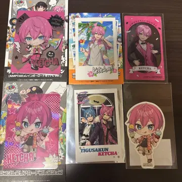 AMPTAK 츳키 콜렉션 카드 포토 카드 스티커