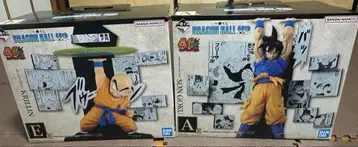 1번 복권 드래곤볼 A상 손오공 & E상 크리링 세트