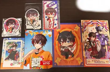 AMPTAK 아토 브로마이드 포토 카드 스티커 카드