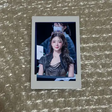 itzy 리아 tunnel vision 친필 사인 폴라로이드