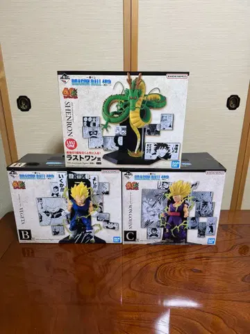 제일복권 드래곤볼 40주년 기념 B상 C상 라스트 원상 피규어 세트