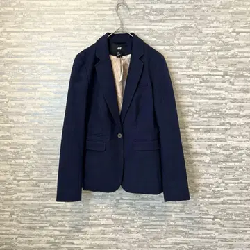 에이치앤엠 H&M 네이비 테일러드 자켓 택 포함 새상품