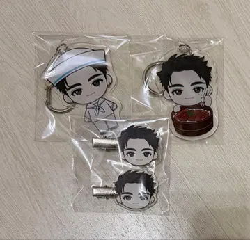 초특급 타카시 지역 한정 키링 아이치 요코하마 헤어 클립 3종 세트