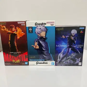 주술회전 고죠 사토루 스쿠나 피규어 3종 세트