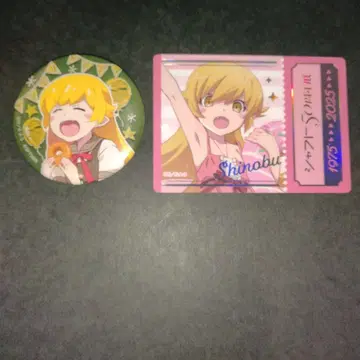 오시노 시노부 샤프트 50주년 기념 랜덤 카드 캔뱃지