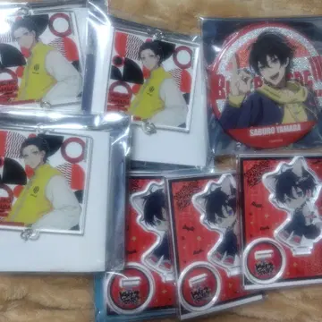 히프노시스 마이크 야마다 사부로 아크릴 참 캔 배지 아크릴 스탠드