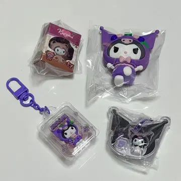 산리오 시크릿 마그넷 후르츠 디자인 시리즈 쿠로미 세트