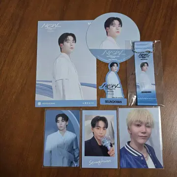 세븐틴 NEW 브로마이드 플래그 코스터 아크릴 키링 스티커 트레이딩 카드