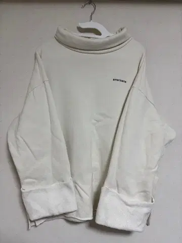 Americana 하이넥 오버사이즈 맨투맨