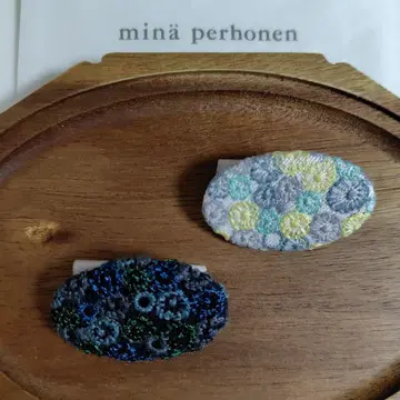 [새상품] 미나 페르호넨 땡큐 베리 배지 스카이풀 skyful