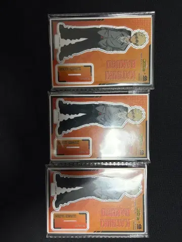 히로아카 쿠라스시 콜라보 바쿠고 카츠키 아크릴 스탠드 3개 세트