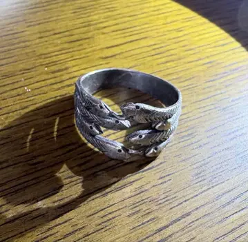 뱀 디자인 실버 반지 silver925 17호