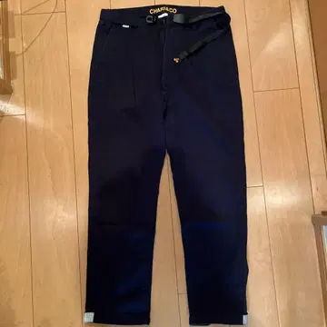 CHARI&CO BEAMS 콜라보 네이비 카고 팬츠