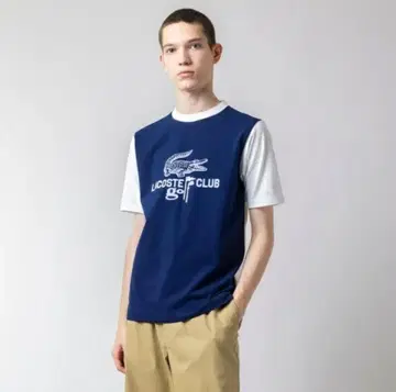 LACOSTE 크루 맥스 블렌드 클럽 라코스테 티셔츠 M 새상품