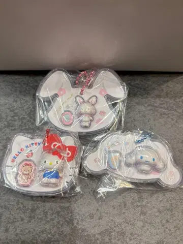 산리오 캐릭터즈 패키지 참 3개 세트